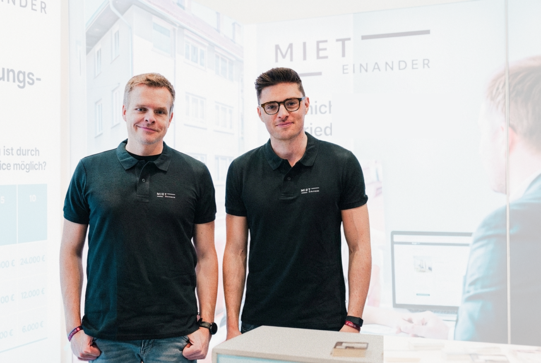 Die Gründer von mieteinander