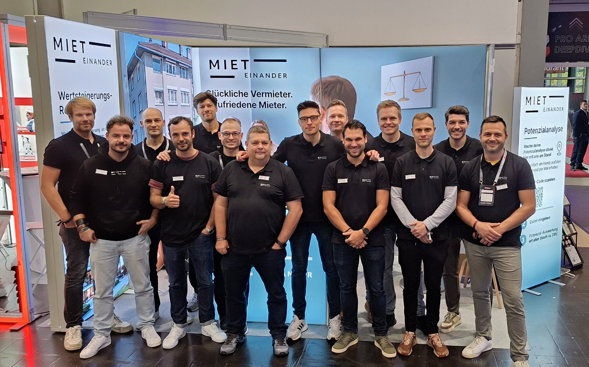 Das Team von mieteinander